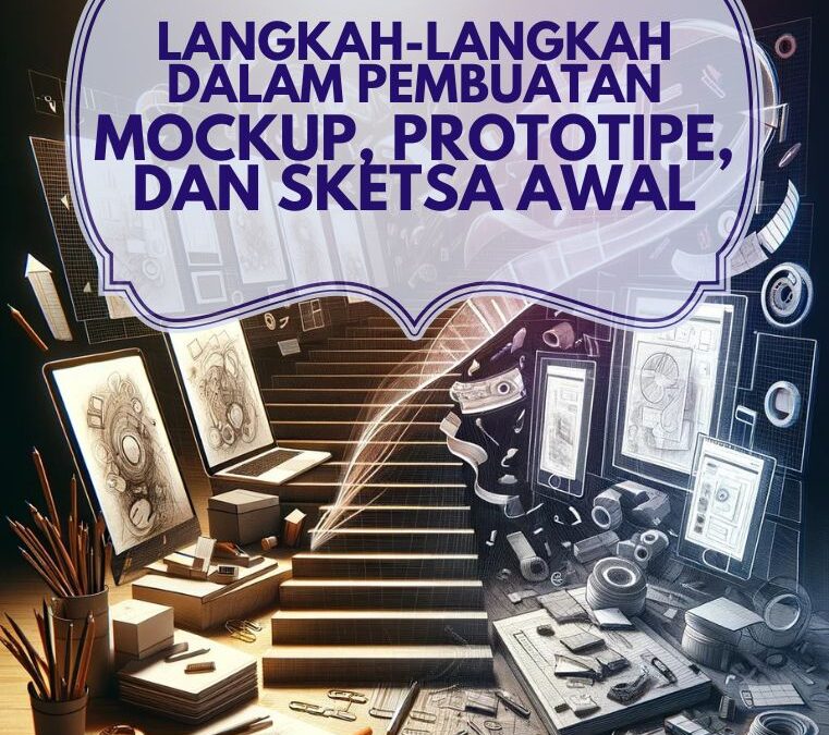 Langkah-Langkah dalam Pembuatan Mockup, Prototipe, dan Sketsa Awal