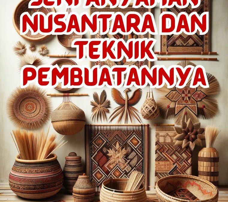 Seni Anyaman Nusantara dan Teknik Pembuatannya