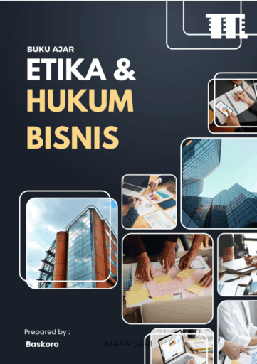 Buku Ajar, Etika dan Hukum Bisnis